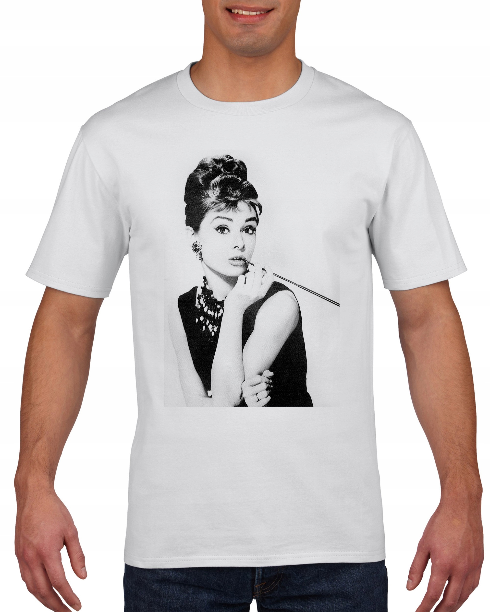

Koszulka męska Audrey Hepburn S