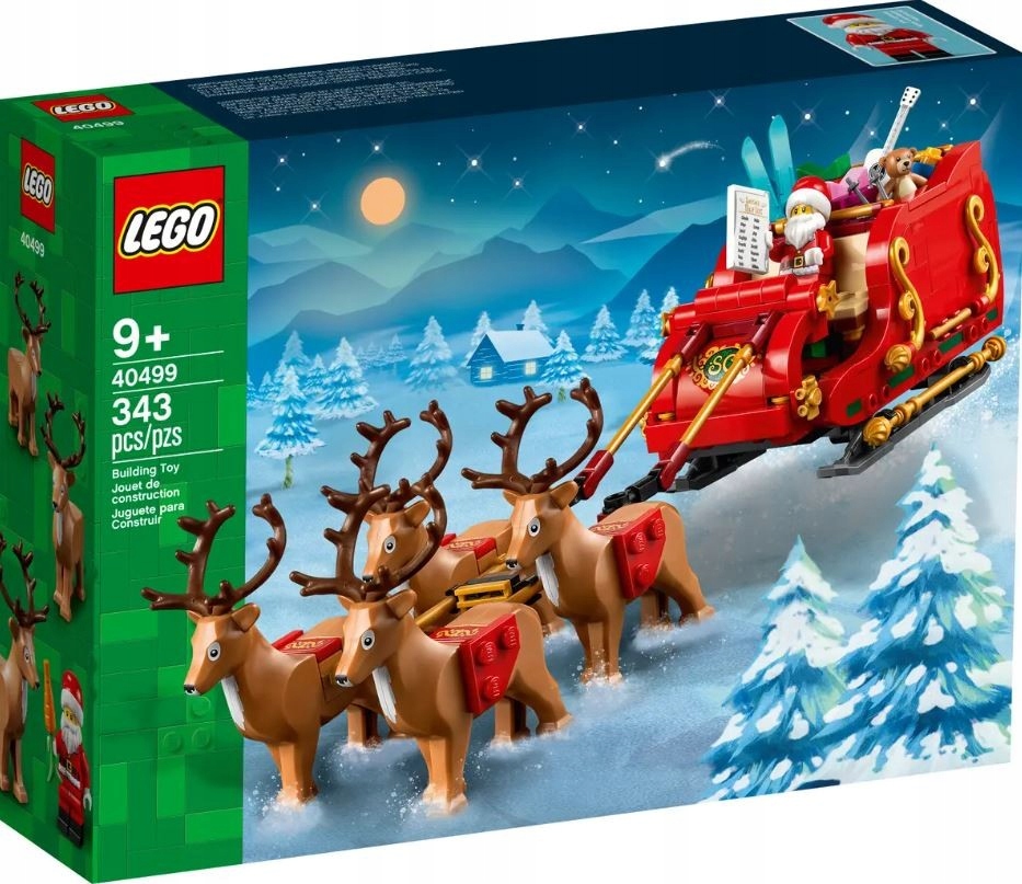 Lego Stavebnice 40499 Santovy sáně