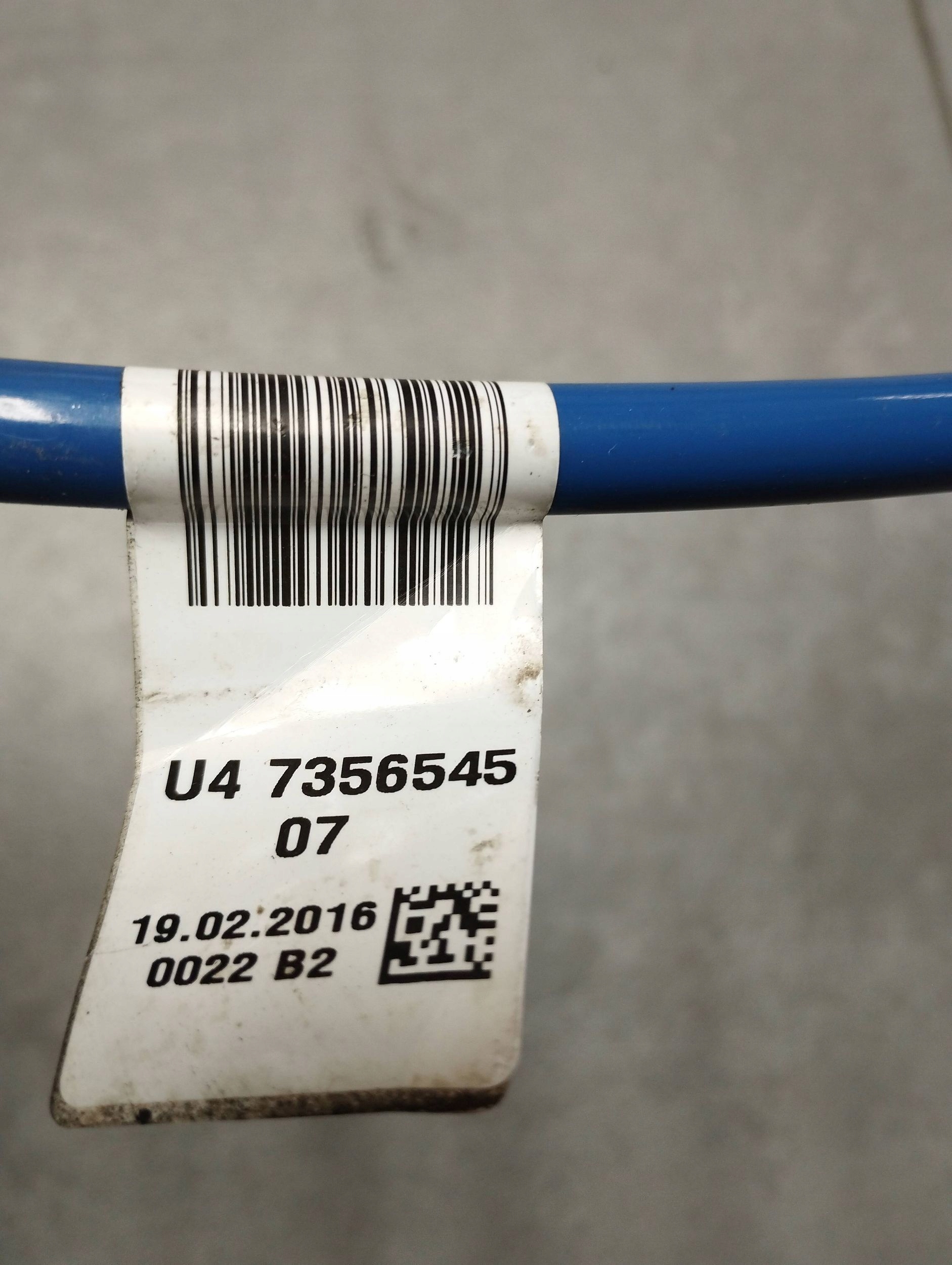 BMW 7 G11 750i prijenos doplywu goriva 7356545