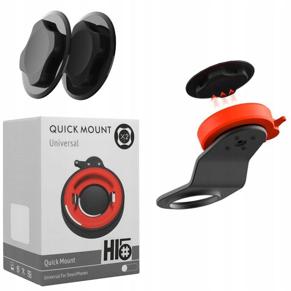 

Hi5 Quick Mount | Uchwyt na Rower Mtb +2x Adapter
