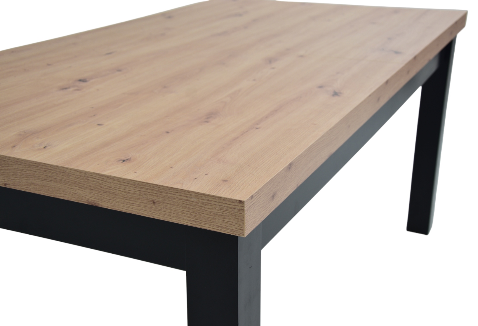 ZESTAW STÓŁ+8 KRZESEŁ DLA DUŻEJ RODZINY DO SALONU Kolor blatu dąb artisan