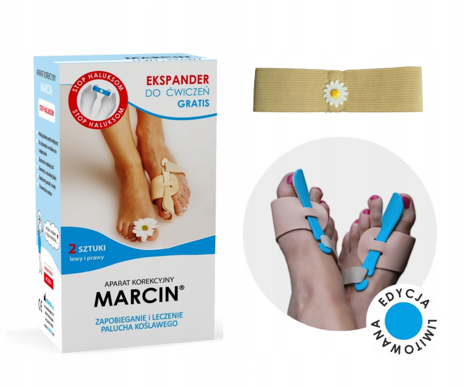 

Marcin na haluksy Obie Stopy+ekspander GRATIS-blue