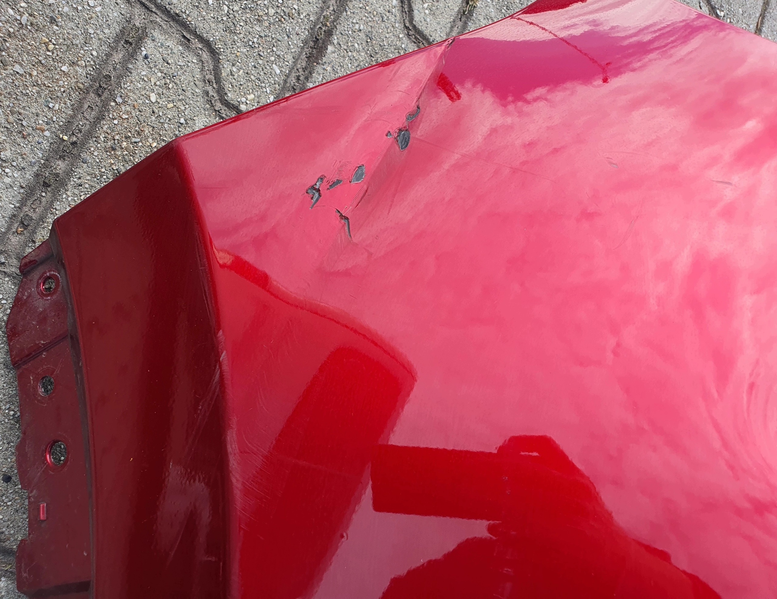 MAZDA CX-5 II 17- bumper rear part rear KB8A50221 original