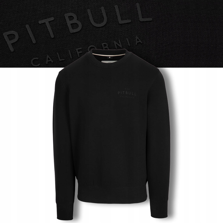 Męska Bluza bez kaptura Pitbull Crewneck Basic Sampson bluza