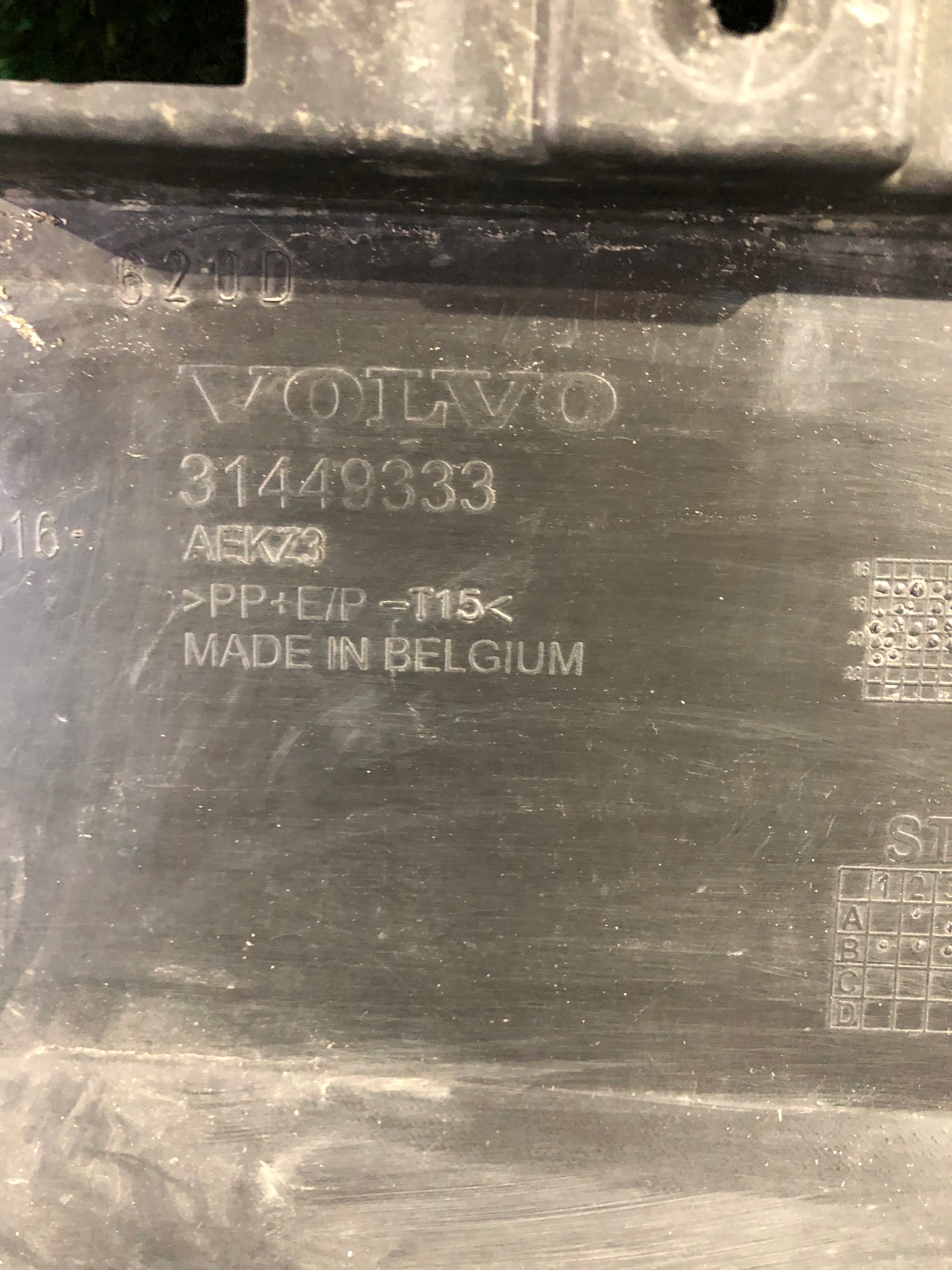 bumper rear VOLVO XC40 II 17-22
