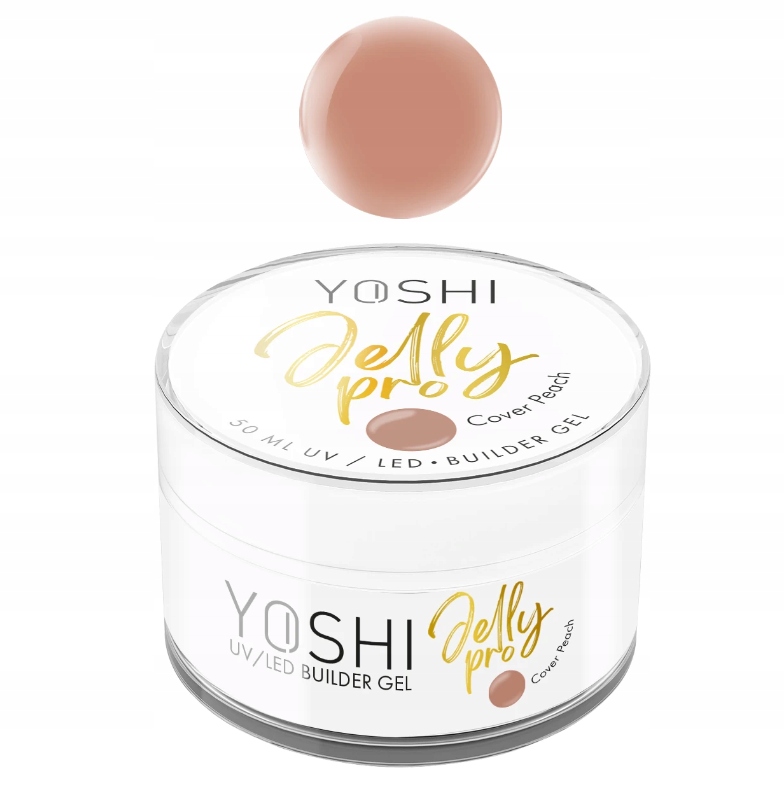 Gel Yoshi na nehty Jelly Pro Cover Peach 50 g