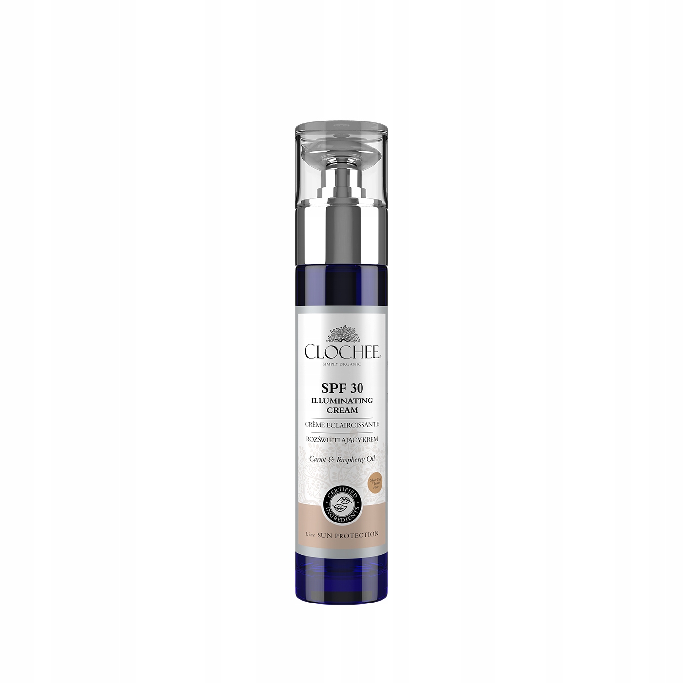 Clochee Simply Organic rozjasňující krém 50 ml