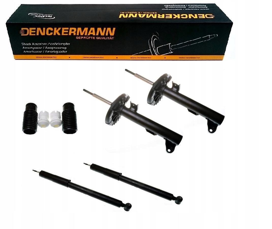 Tlumiče Mercedes C W203 Přední A Zadní 4KS