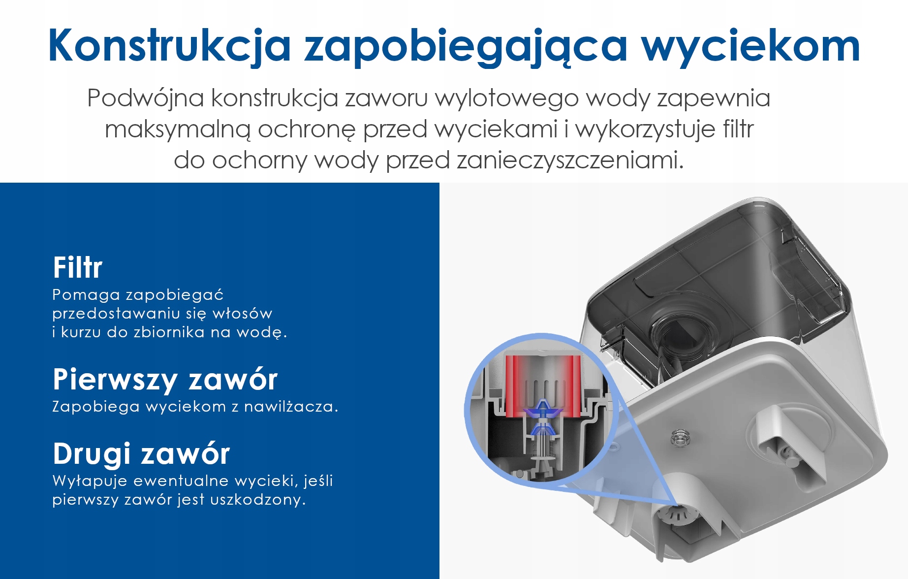 Nawilżacz powietrza Levoit Classic 300S cichy aroma 300 ml/h aplikacja 47m2 Pojemność zbiornika na wodę 6 l