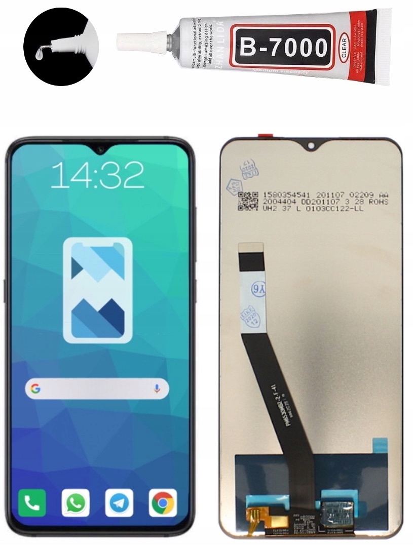 

Ekran Wyświetlacz Klej Do Xiaomi Redmi 9