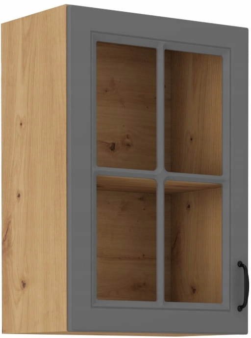 Kuchyňská Skříňka S Vitrínou Stilo 40X72 Artisan Šedá