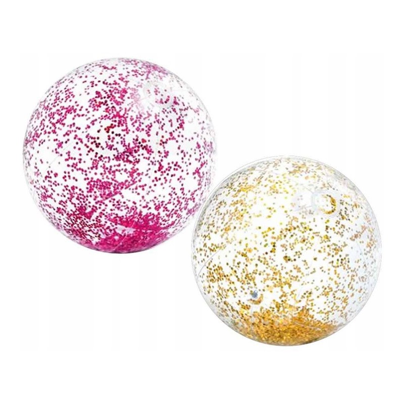 PIŁKA BROKATOWA INTEX 2 WZORY