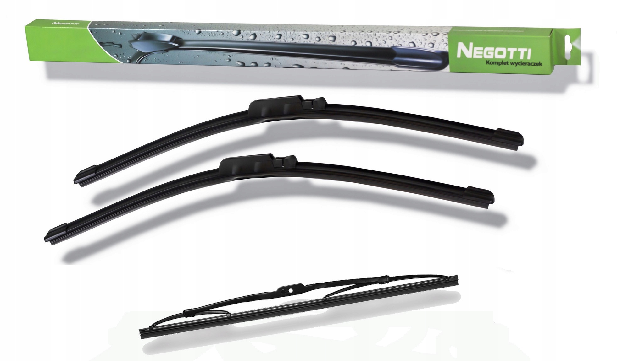 

Seat Altea Wycieraczki Płaskie 2004-2009 Kpl Tył