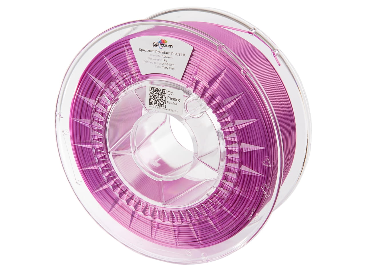 Filament Spectrum Silk Pla 1.75 mm Taffy Pink 1 kg