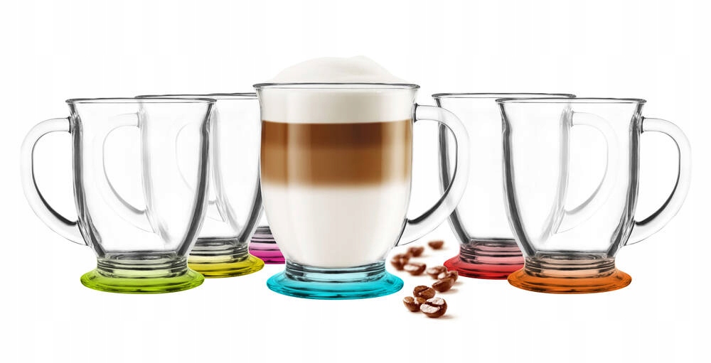 

Komplet 6 kubków duże 400ml kubki
