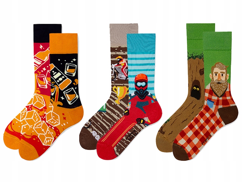 

Franco Socks Skarpetki 3PAK Motor Whisky 39-42
