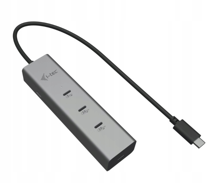 Usb-c nabíjecí Hub Metal 5 portů s Usb-c video 8K Power Delivery 85W