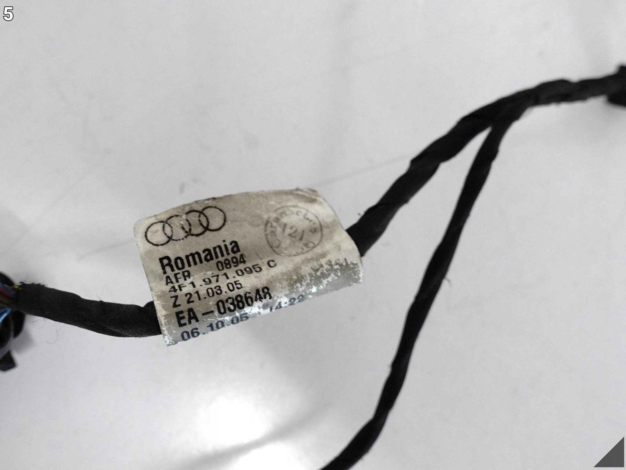 AUDI A6 4F0 C6 S-LINE 04-08 (before LIFT) bundle wiring ( 4x PDC ) front