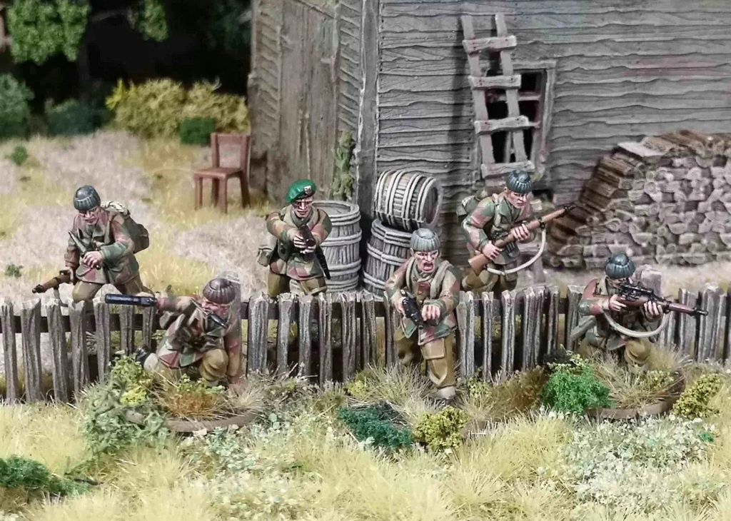 British SAS/Commandos - żołnierze 6szt. Nazwa WAAWA005-6