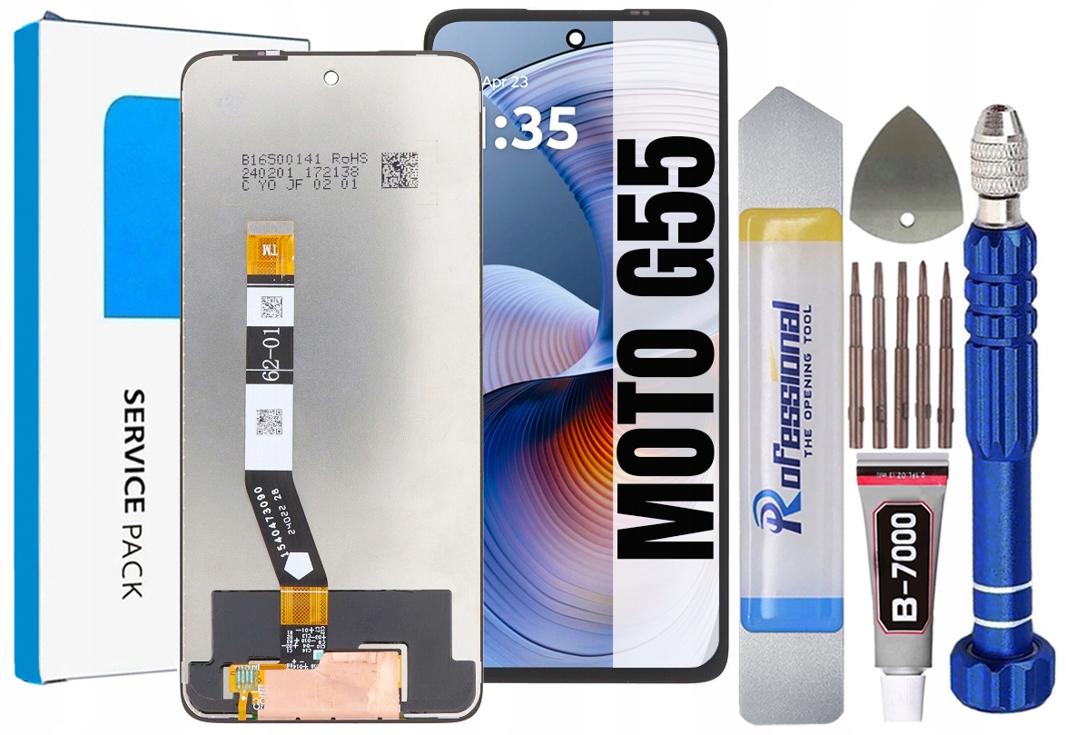 Displej Pro Motorola Moto G55 XT2435 Originál LCD Displej