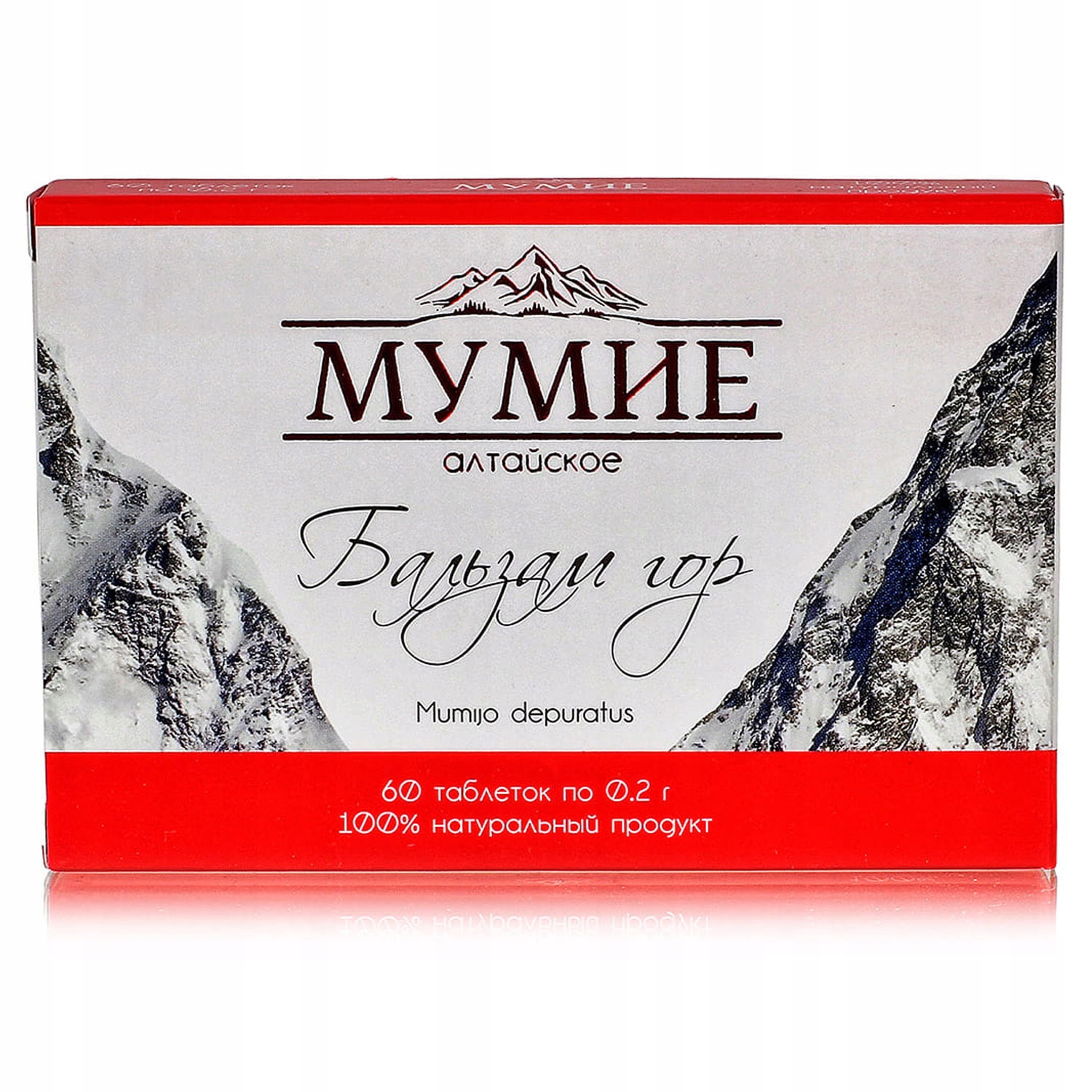 

Mumio Shilajit Ałtajskie Balsam Gór 60 tabletek