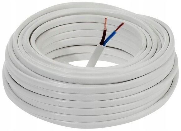 Plochý kábel OMYp 2x1,5 300/300V 100 m