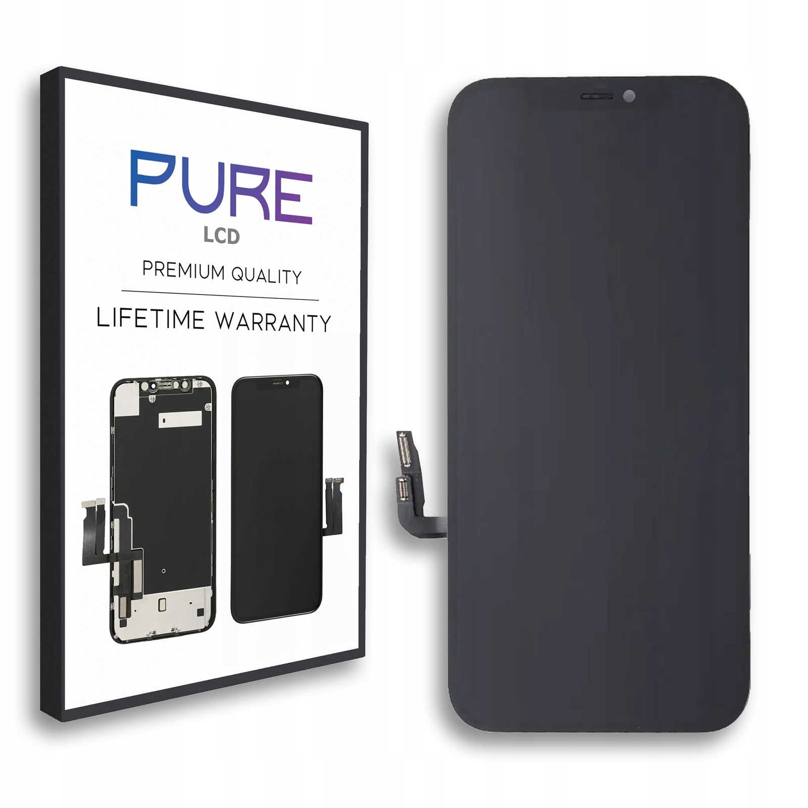 LCD displej pro iPhone 12/12 Pro, Hard Oled displej Pure(ic)