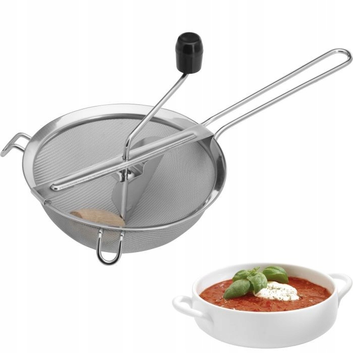 SITKO DO PRZECIERÓW/PUREE FRESCHES FRUECHTCHEN Kolor srebrny