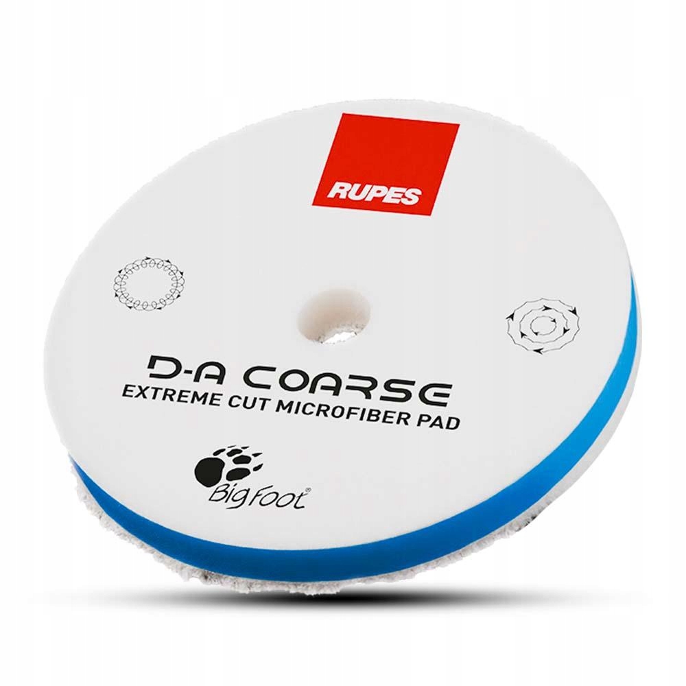 Rupes Da Coarse Extreme Cut Microfiber pad z mikrofibry 130mm