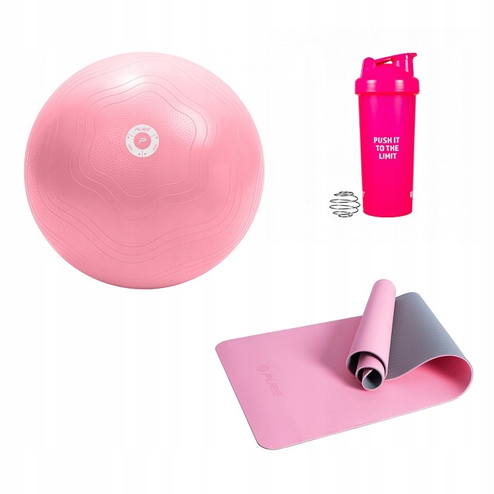 

Mata fitness + piłka gimnastyczna + Shaker Gratis