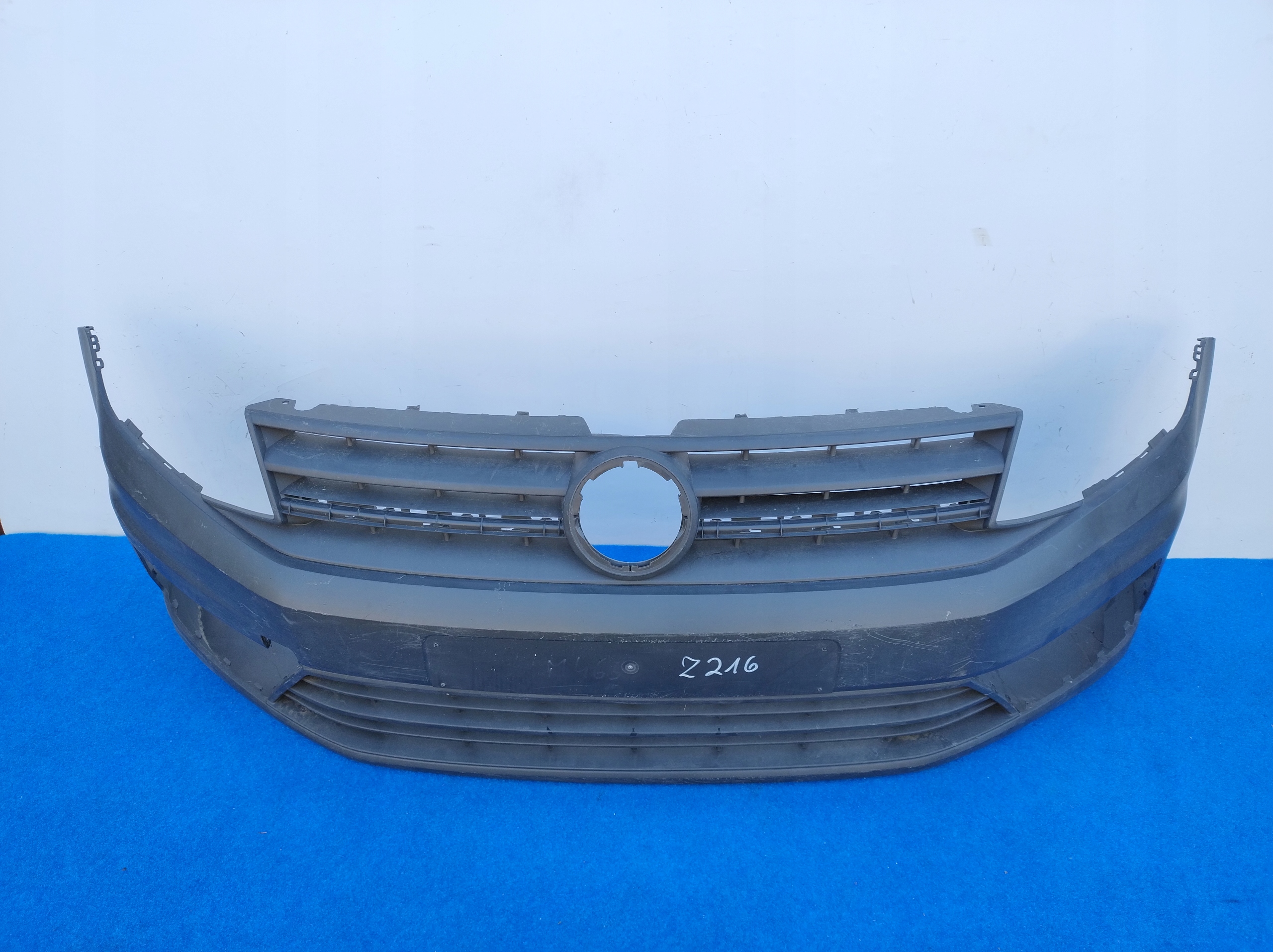 VW CADDY 2K5 15-20 ROK bumper front 2K5807221J Z216