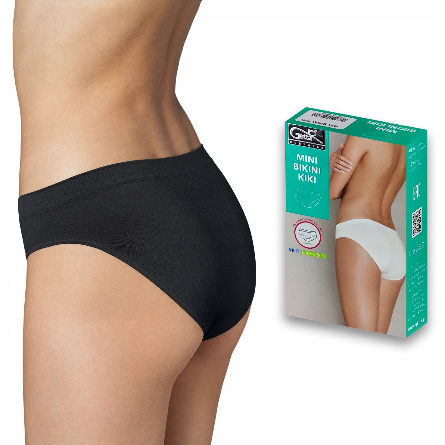 

Gatta Mini Bikini Kiki majtki damskie czarne S