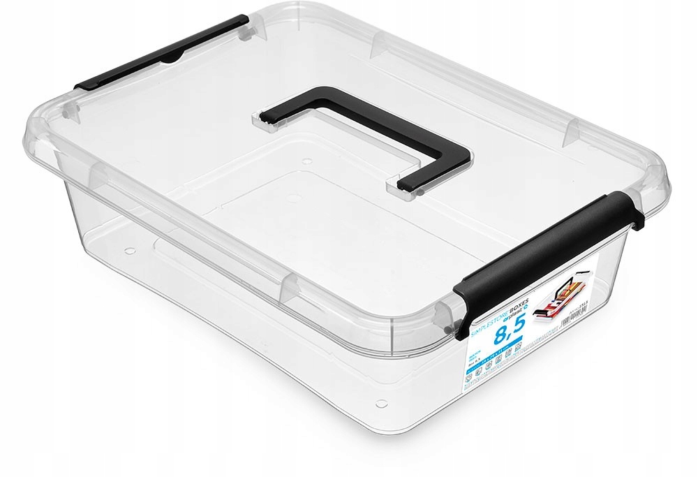 POJEMNIK ORGANIZER 8,5L Z RĄCZKA DO PRZENOSZENIA