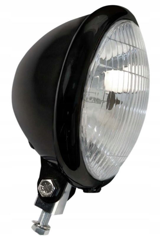 Reflektor, predná lampa 5-3/4" 14,6 cm na žiarovku H4 60/55W Harley, Custom