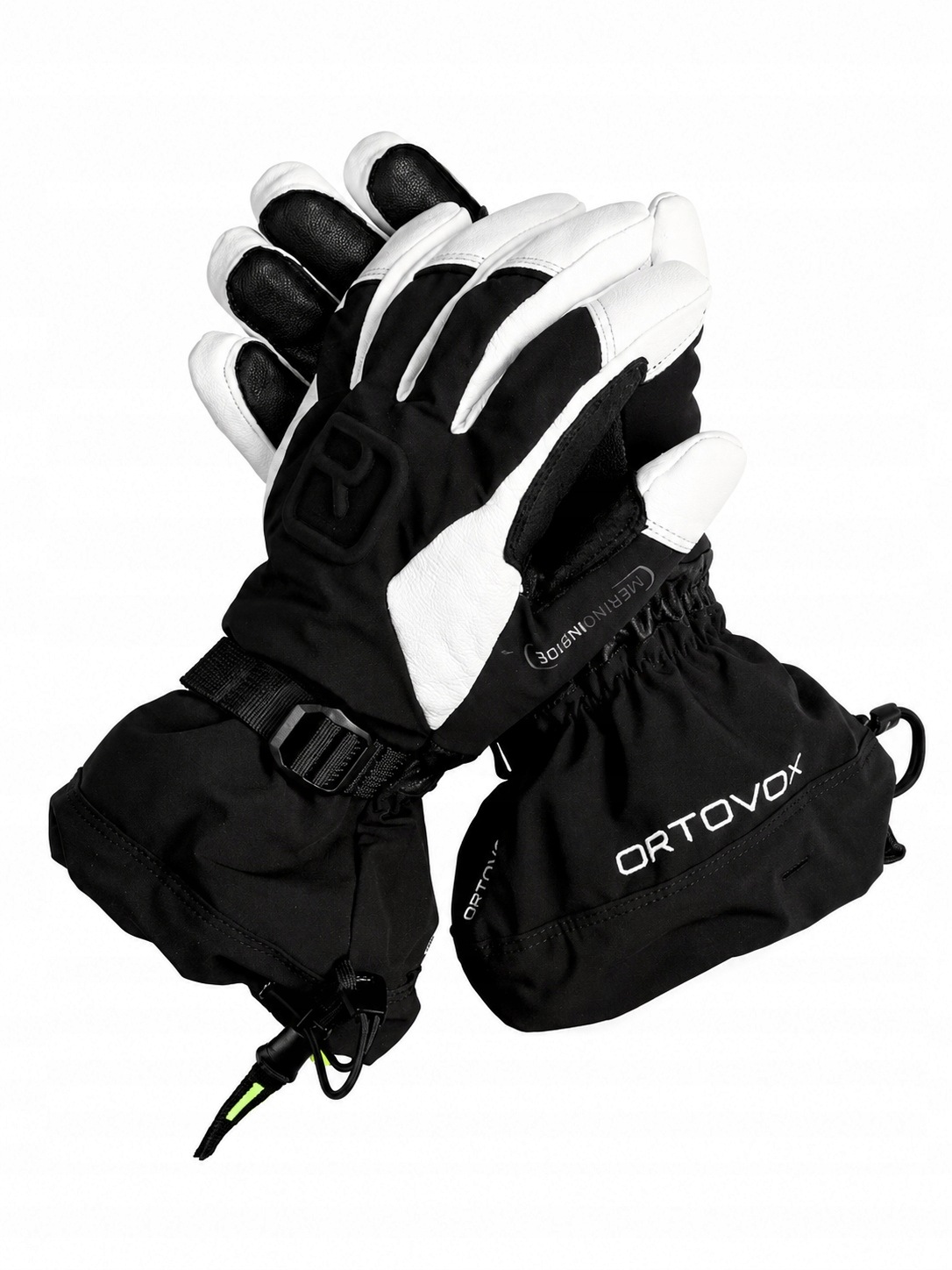 Ortovox Merino Freeride Glove M Rękawice Narciarskie Męskie M Black Raven