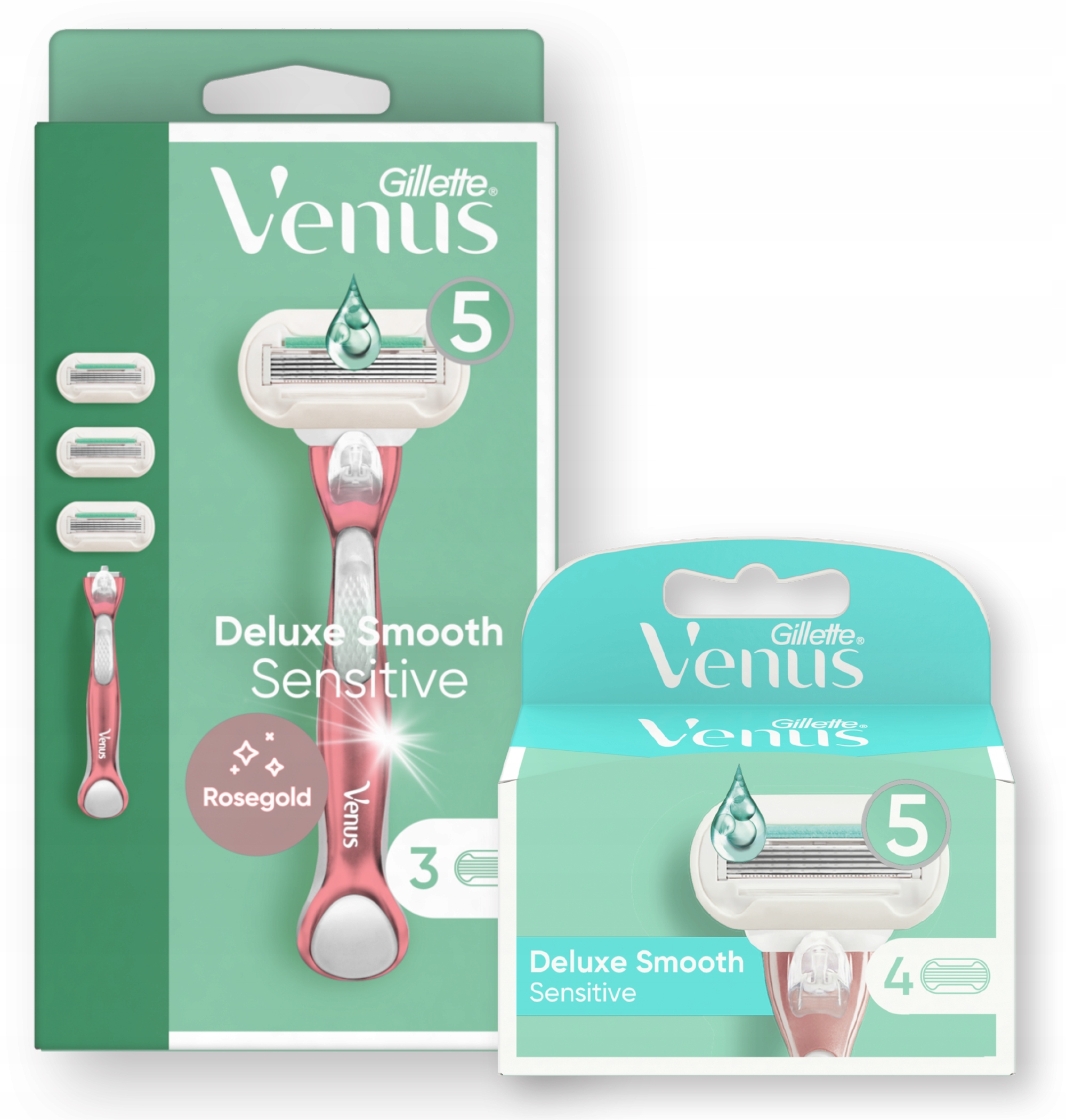 

Venus Deluxe Smooth Sensitive Maszynka 7 ostrzy
