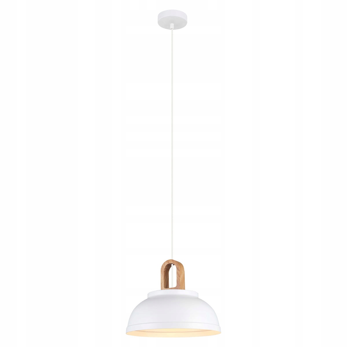 Závěsná lampa Italux Danito moderní bílá MDM3153/1M W