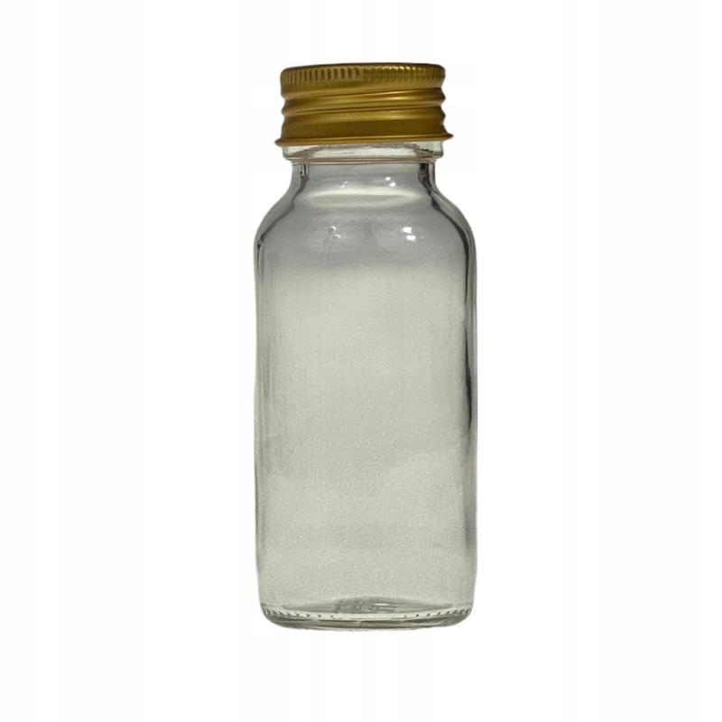 

Butelka szklana 60ml z nakrętką Alu x5