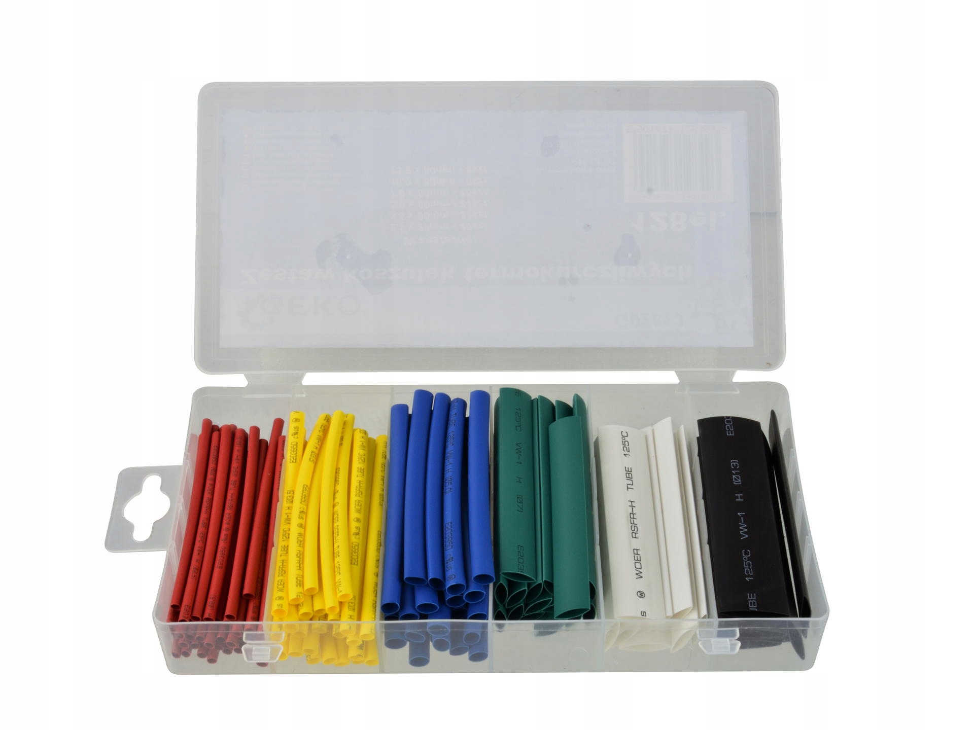 Zestaw koszulek termokurczliwych 128el.