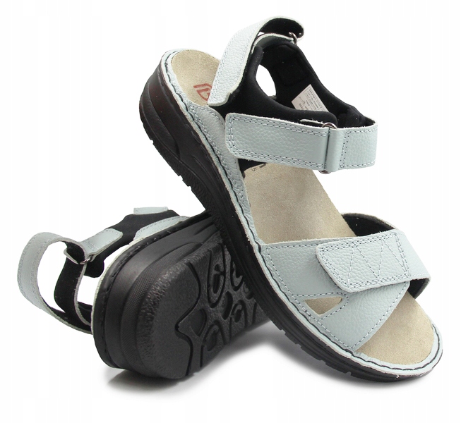 Sportovní sandály z přírodní kůže na léto Berkemann Neele 37