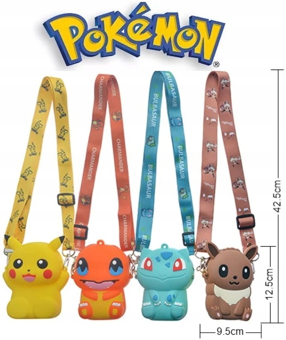 

Piórnik Nerka Saszetka na ramię torebka Pokemon