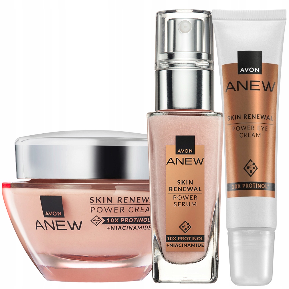 Avon Anew Renewal Power Sada Krém Na Obličej 50 ML Krém Pod Oči Sérum