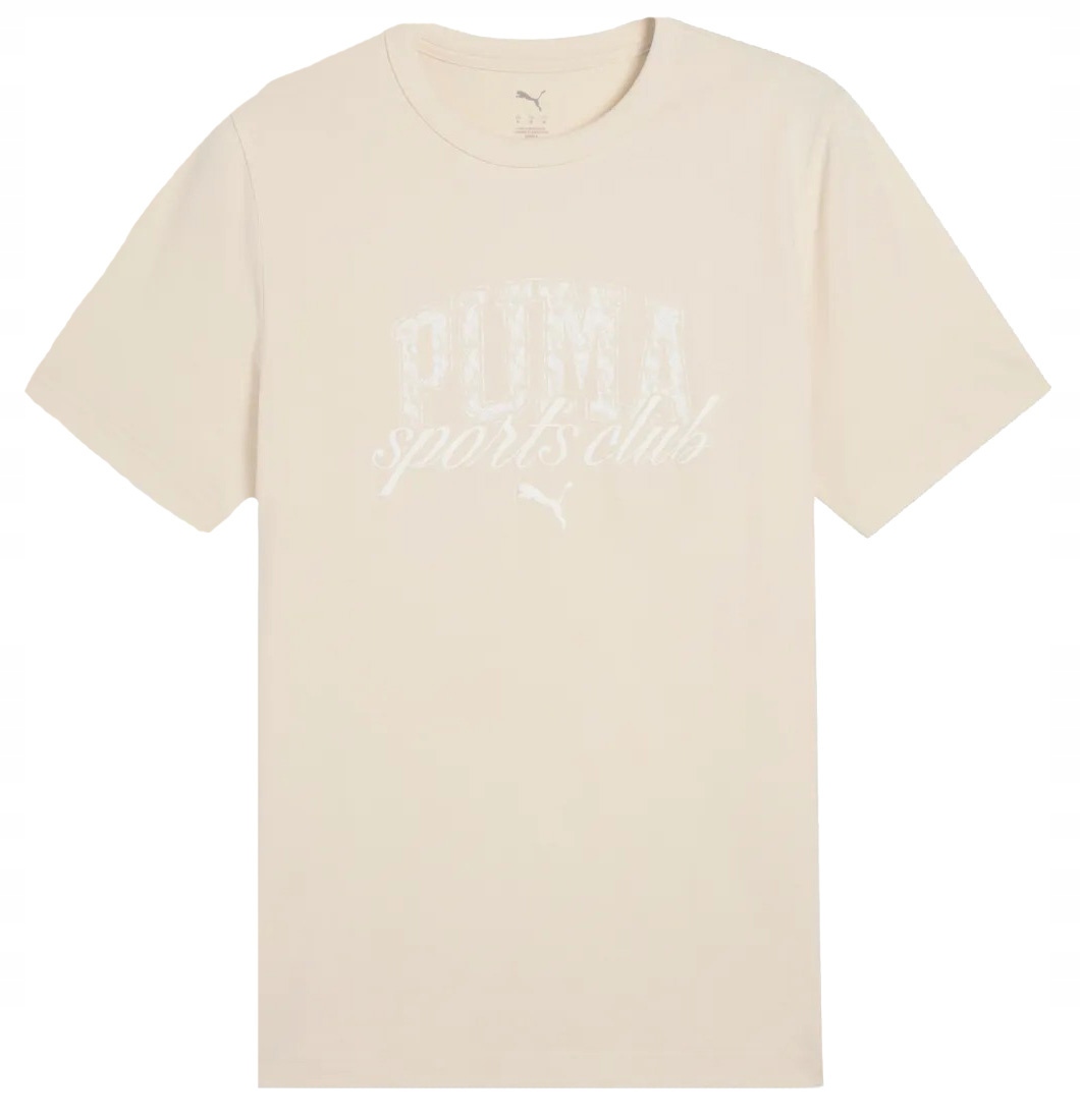 Tričko z bavlny s velkým logem Puma 68464387 tričko na léto S