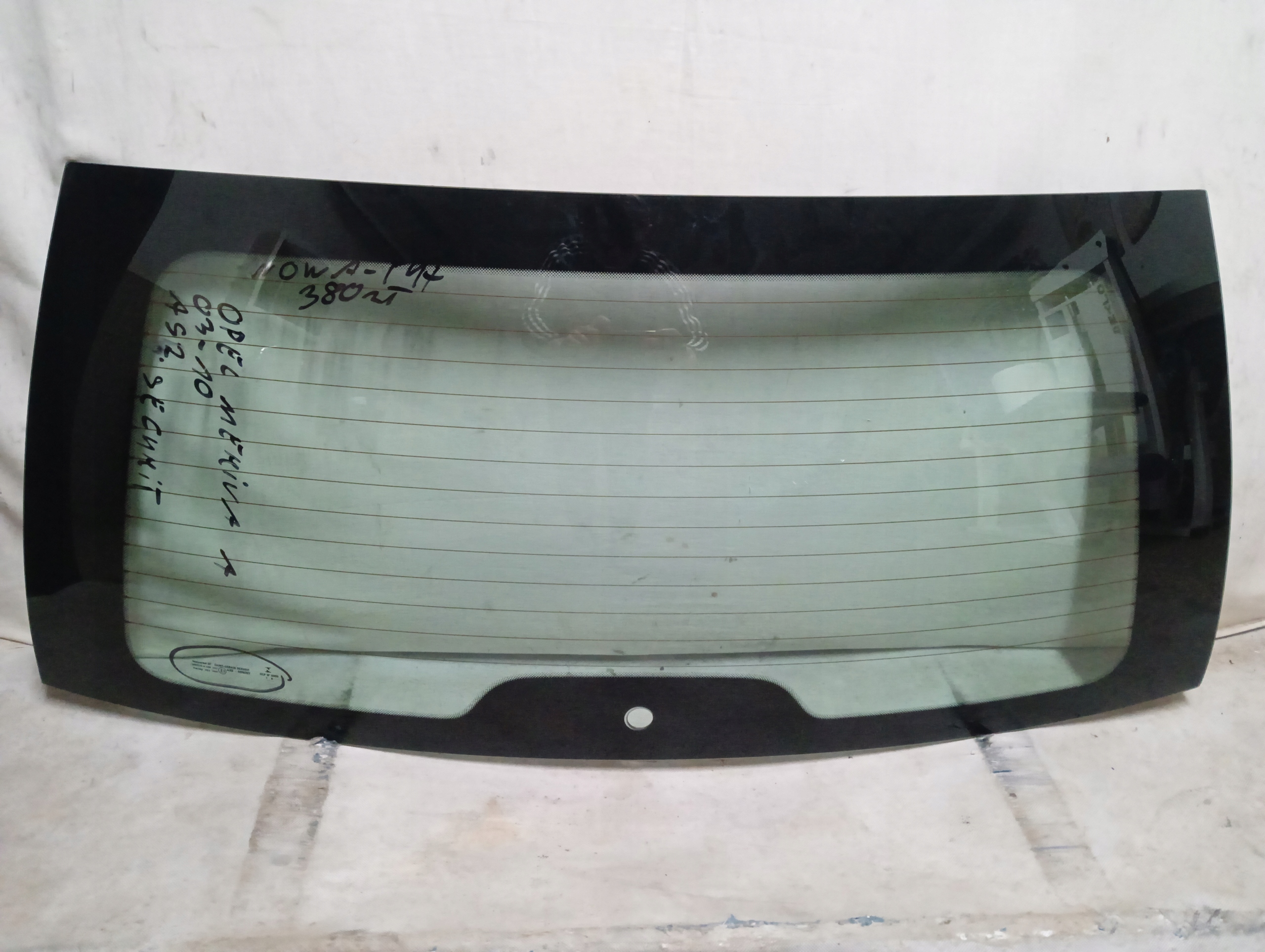 SZYBA TYLNA OPEL MERIVA A (2003-2010) AS2