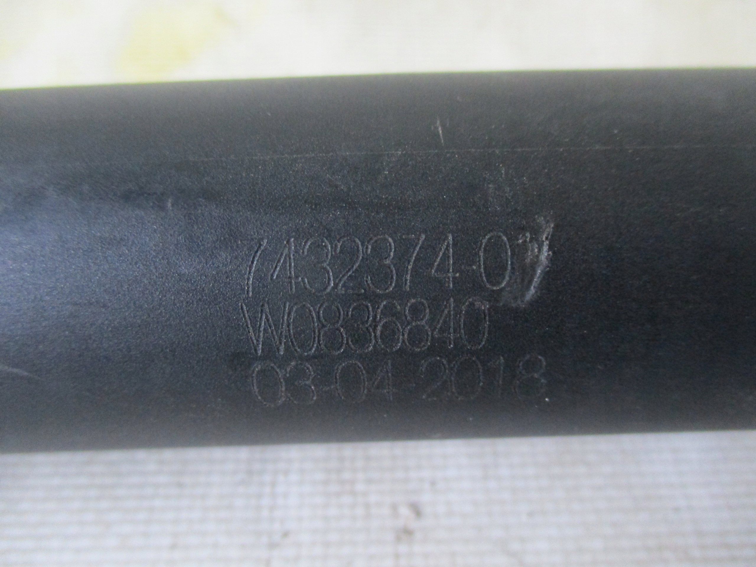 damper bonnet BMW 3 F31 right electrical 7432374