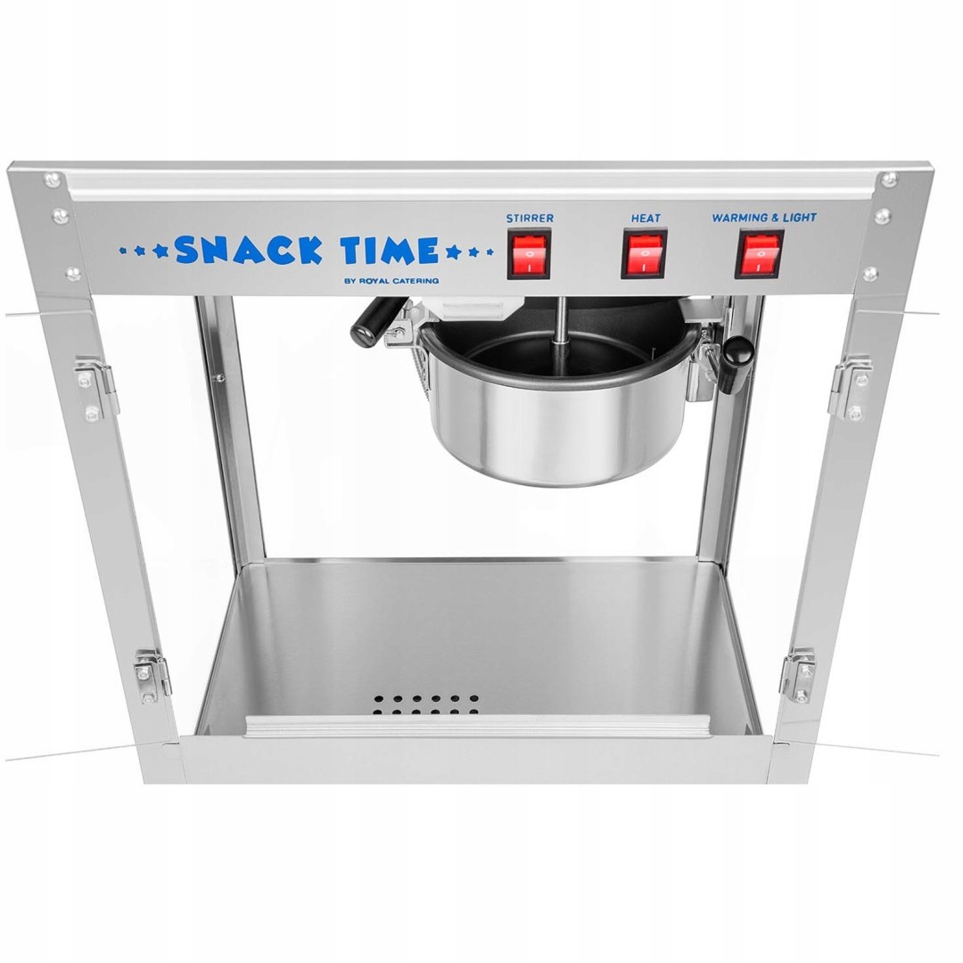 Barowe urządzenie maszyna do robienia popcornu 230V 1350W Marka Royal Catering
