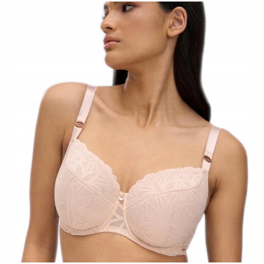 95F * Biustonosz Alles Sugar Dune Pu półusztywniany Półmiękki semi-soft