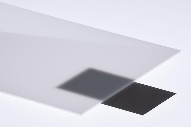 Plexa szroniona sanitarna Pleksi szron 2mm 20x30cm Materiał wykonania tworzywo sztuczne