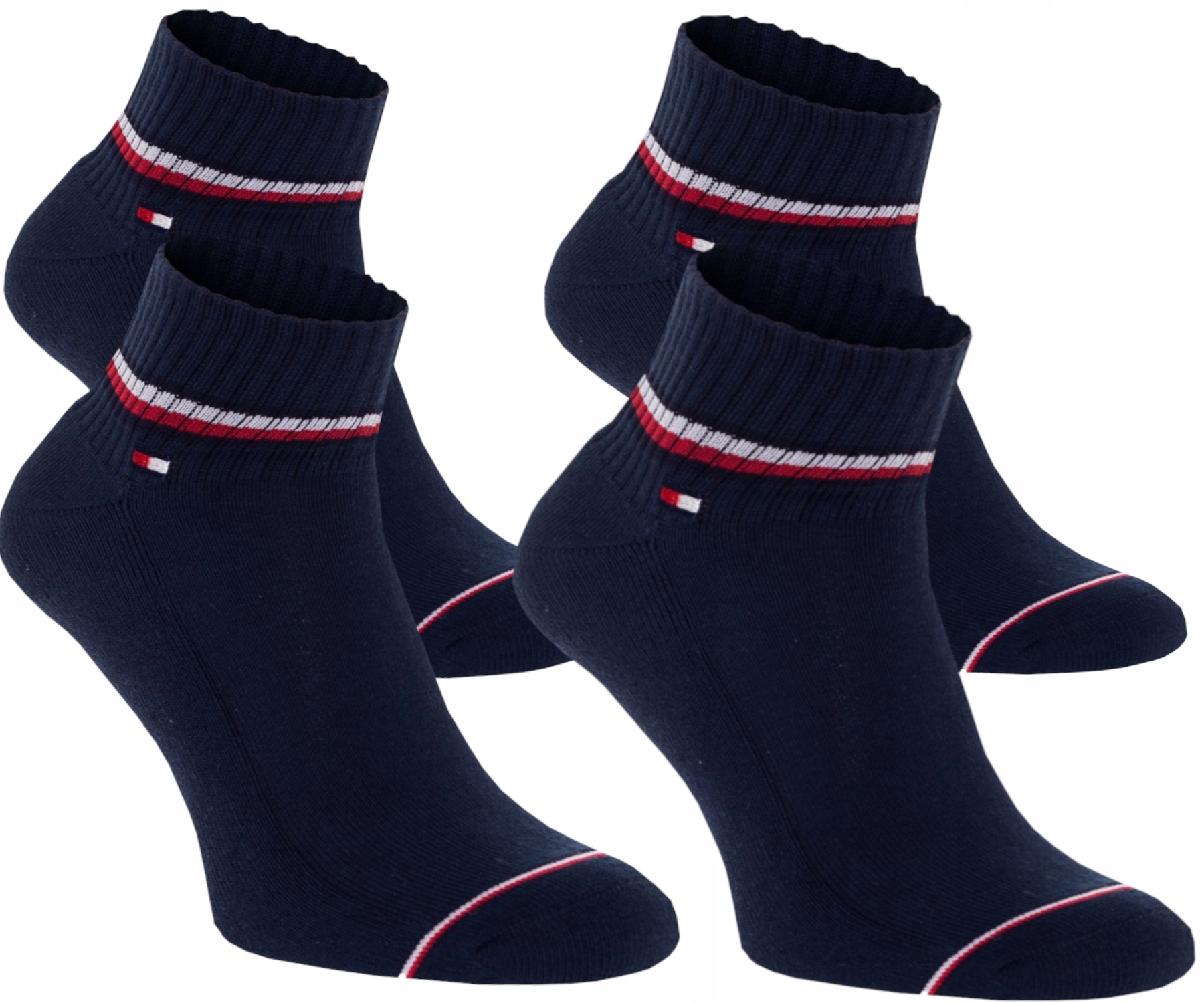 TOMMY HILFIGER SKARPETY MĘSKIE STOPKI 47-49 granat