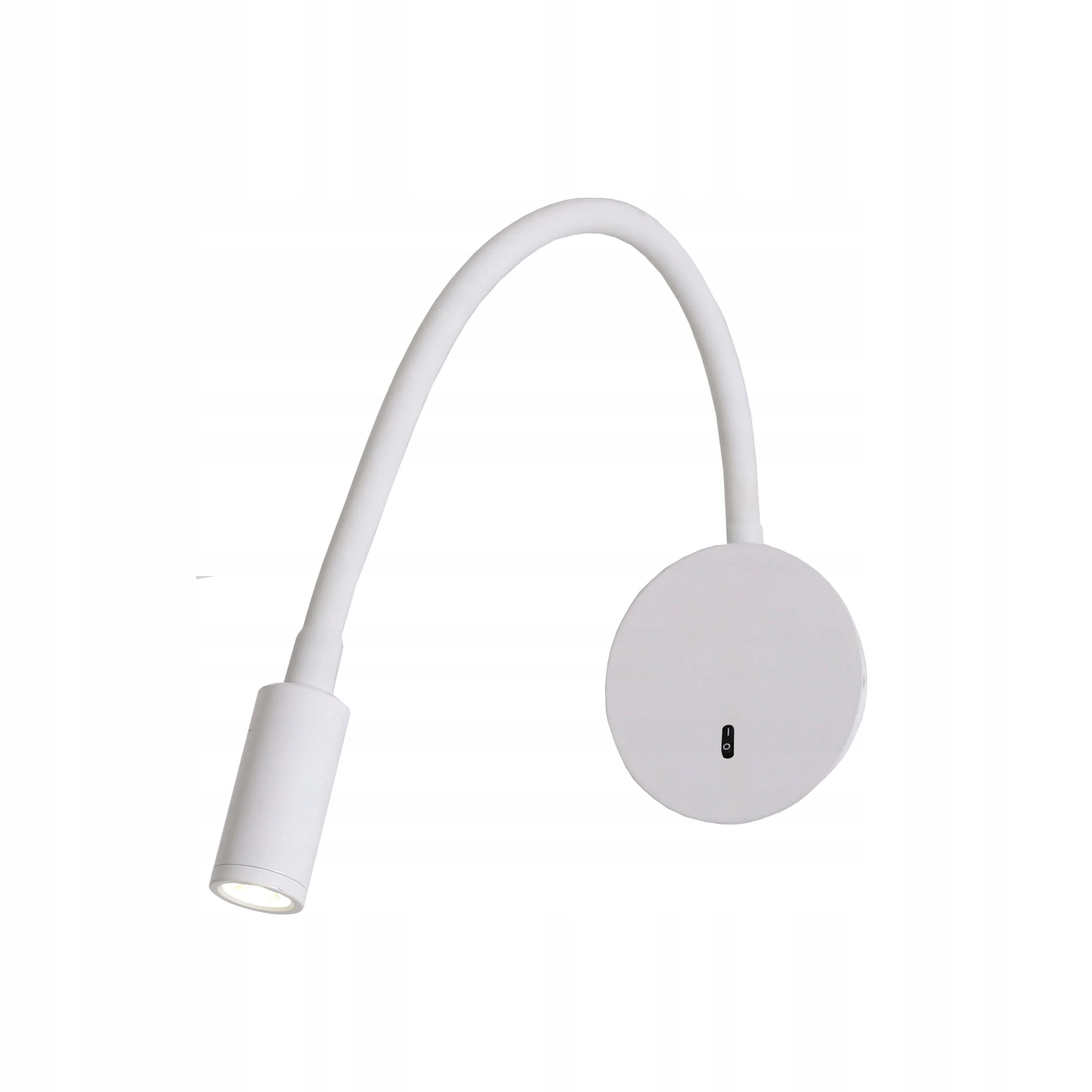Light Prestige Led nástenné svietidlo Senise Biela 3W 3000K Flexibilné